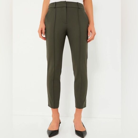 VERONICA BEARDNEW Jensen Pants in Loden Dark Green Women’s Size 8